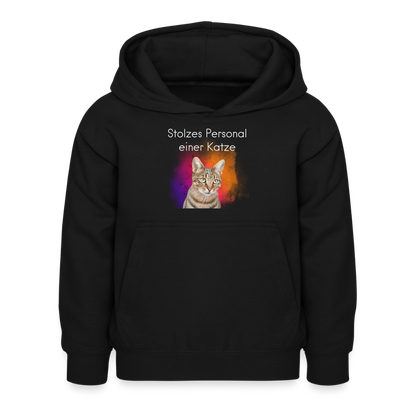 Pedro's Hoodie Stolzes Personal einer Katze White Edition - LiNBW.
