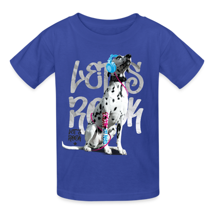 Boa's T-Shirt Let's Rock - Royalblau