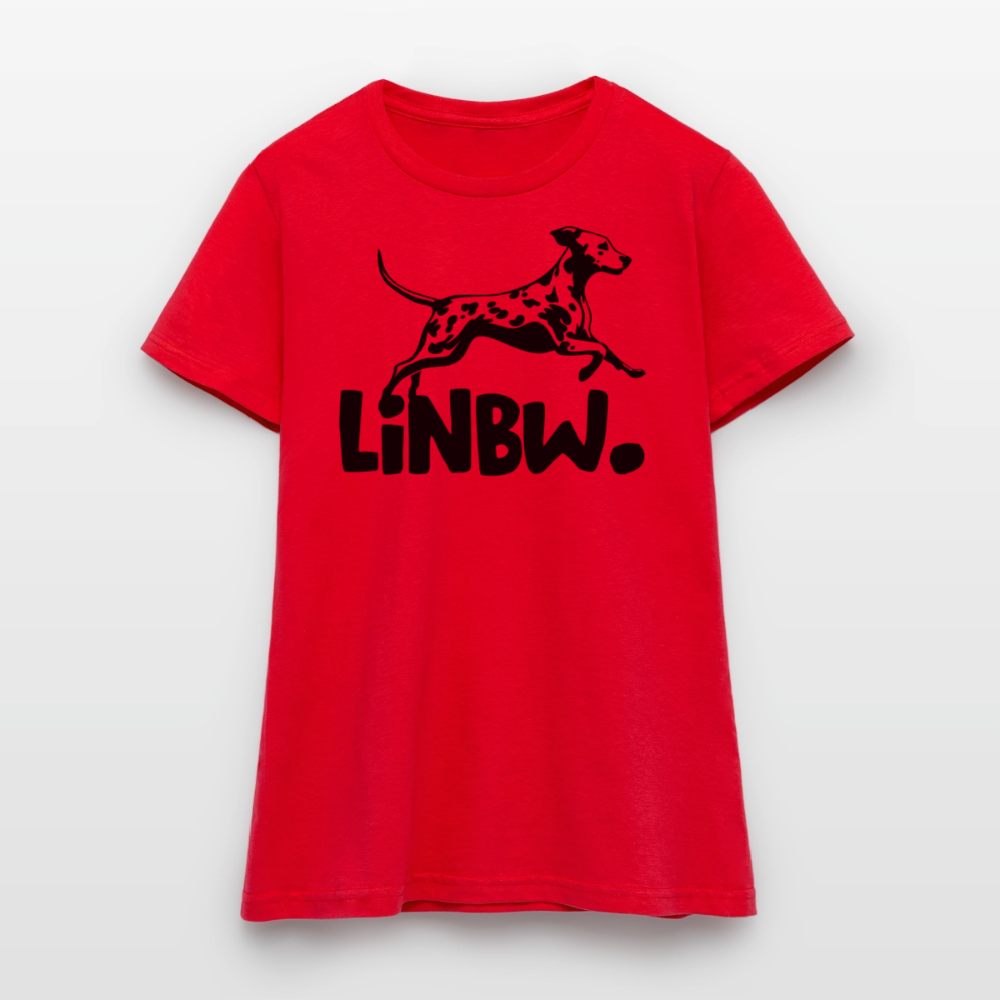 LiNBW. T-Shirt Black Edition - Rot