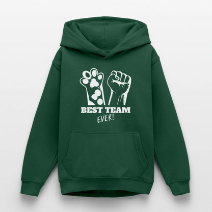Teenager Hoodie - Flaschengrün