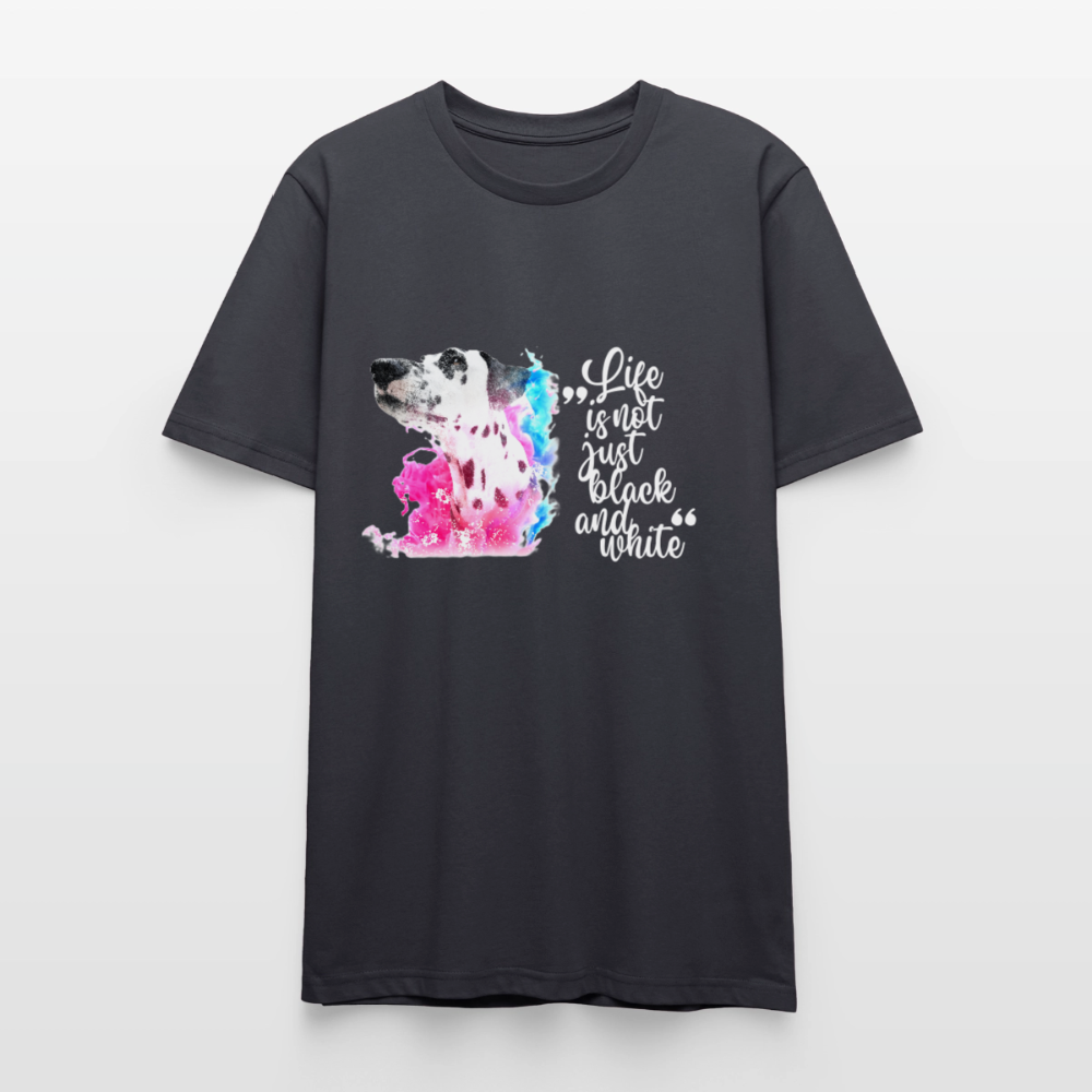 Boa's Unisex T-Shirt Premium Splash White Edition Life is not just black and white - LiNBW.