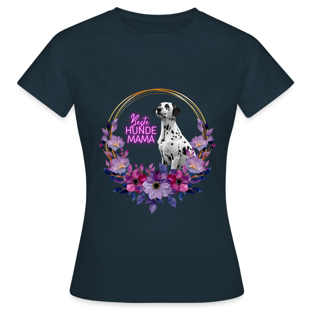 Boa's T-Shirt Beste Hundemama - Navy