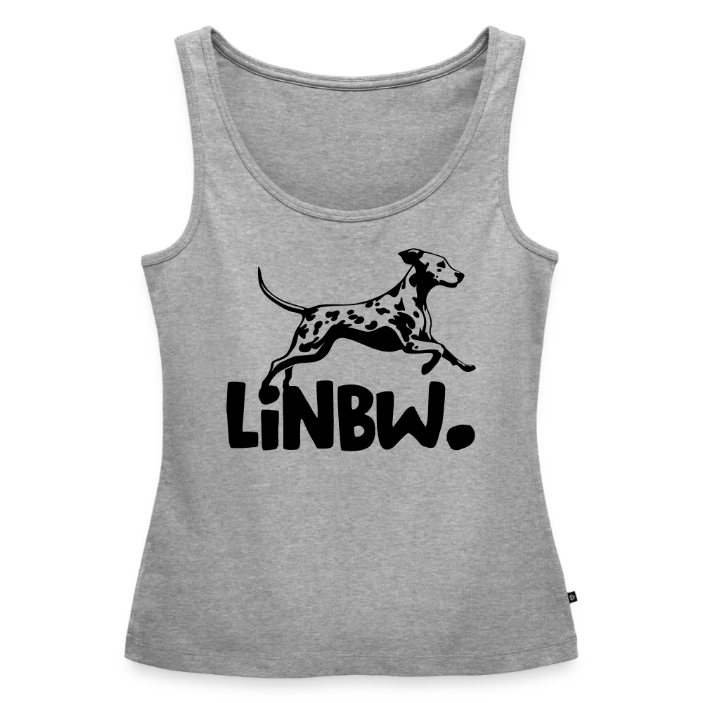 LiNBW. Tank Top Premium Black Edition - Grau meliert