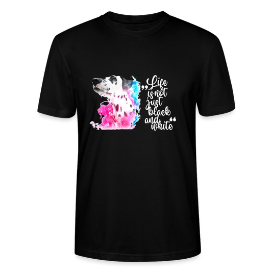 Boa's Unisex T-Shirt Premium Splash White Edition Life is not just black and white - LiNBW.