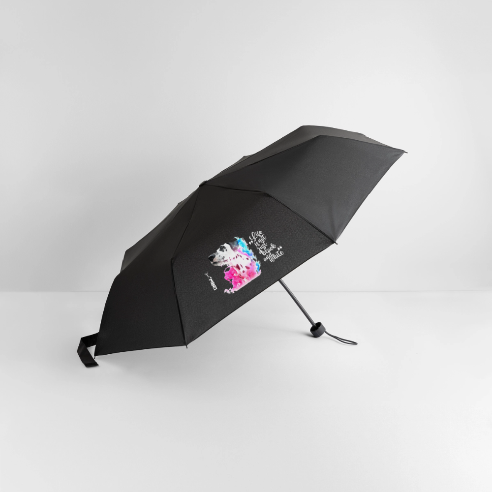 Boa's Regenschirm Splash Edition Life is not just black and white - Schwarz