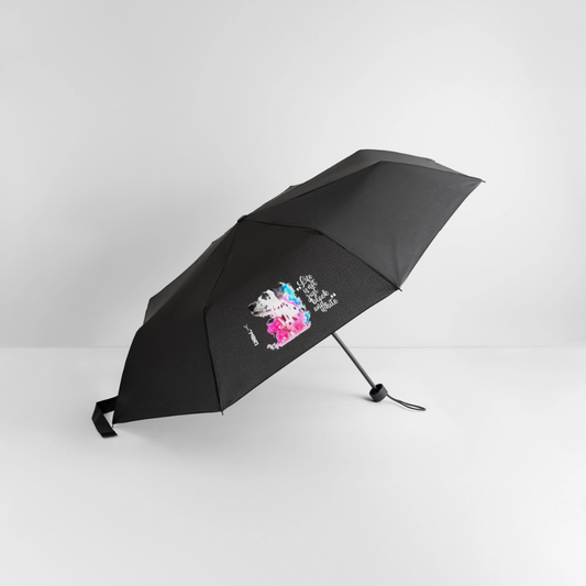 Boa's Regenschirm Splash Edition Life is not just black and white - Schwarz