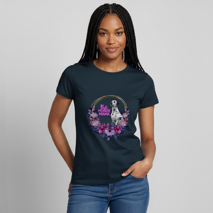 Boa's T-Shirt Beste Hundemama - Navy