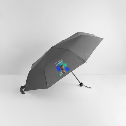 Nala's Regenschirm Schnurren ist mein Soundtrack - Grau