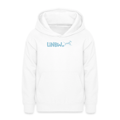 LiNBW. Crew Hoodie Life is not just black and white Edition Blue - LiNBW.