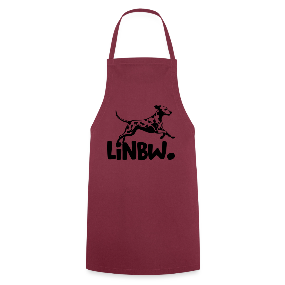LiNBW. Kochschürze Black Edition - Bordeaux