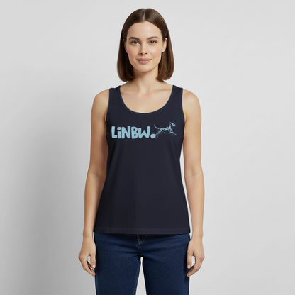LiNBW. Tank Top Premium Blue Edition Life is not just black and white - Navy