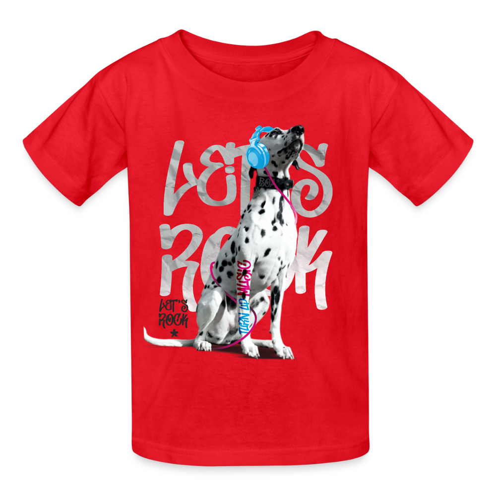 Boa's T-Shirt Let's Rock - Rot