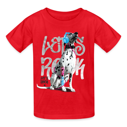 Boa's T-Shirt Let's Rock - Rot