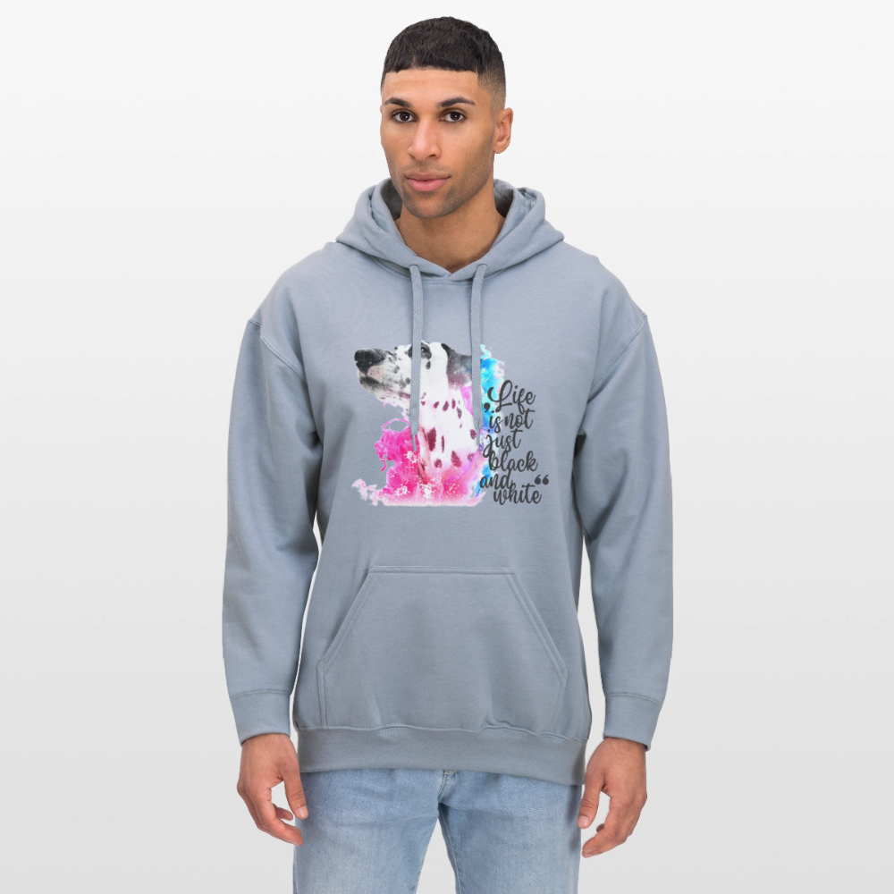 Boa's Hoodie Splash Life is not just black and white Edition Black - LiNBW.