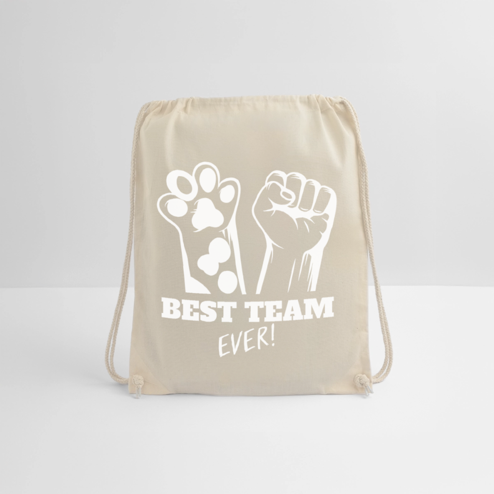 Best Team Ever Turnbeutel White Edition - LiNBW.