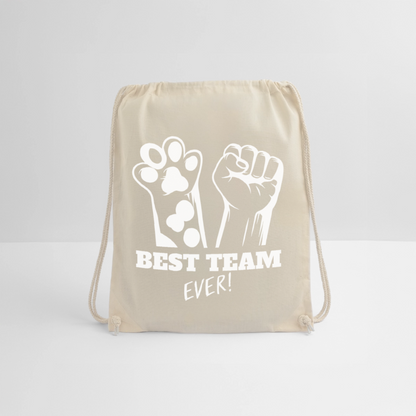 Best Team Ever Turnbeutel White Edition - LiNBW.