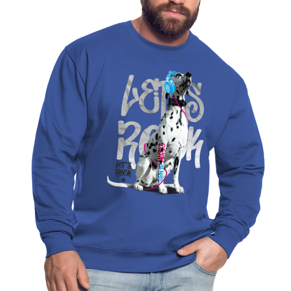 Boa's Classic Pullover Let's Rock - Royalblau