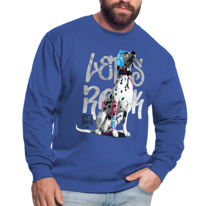 Boa's Classic Pullover Let's Rock - Royalblau