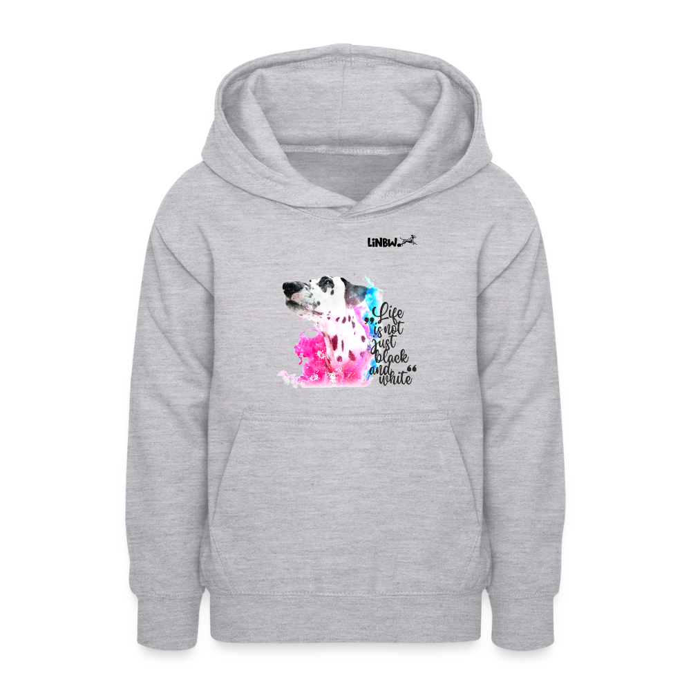 Boa's Hoodie Splash Life is not just black and white Edition Black - LiNBW.
