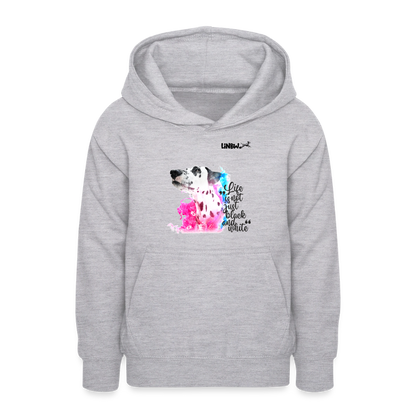 Boa's Hoodie Splash Life is not just black and white Edition Black - LiNBW.