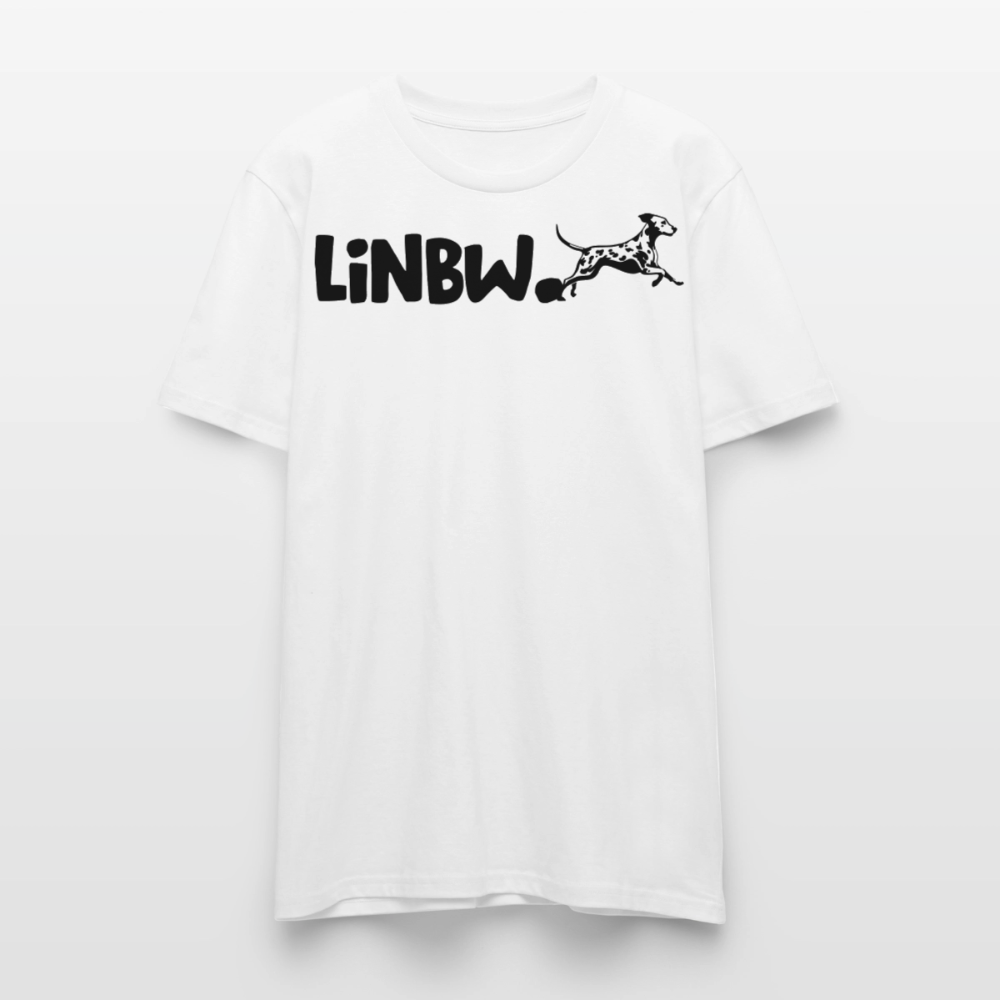 LiNBW. Unisex T-Shirt Premium Crew Black Edition Life is not just black and white - LiNBW.