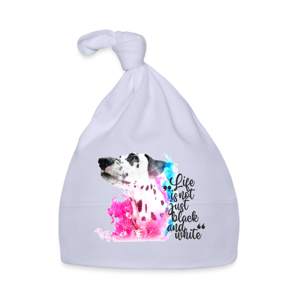 Boa´s Baby Mütze Splash Life is not just black and white - Sky