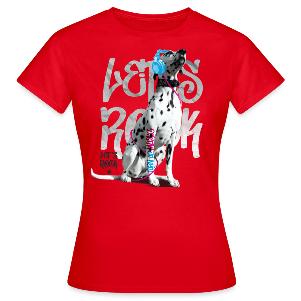 Boa's T-Shirt Let's Rock - Rot