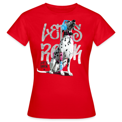 Boa's T-Shirt Let's Rock - Rot