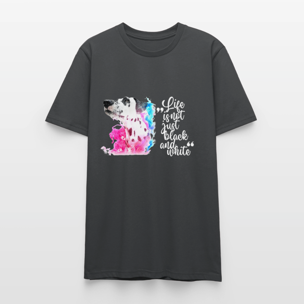 Boa's Unisex T-Shirt Premium Splash White Edition Life is not just black and white - LiNBW.
