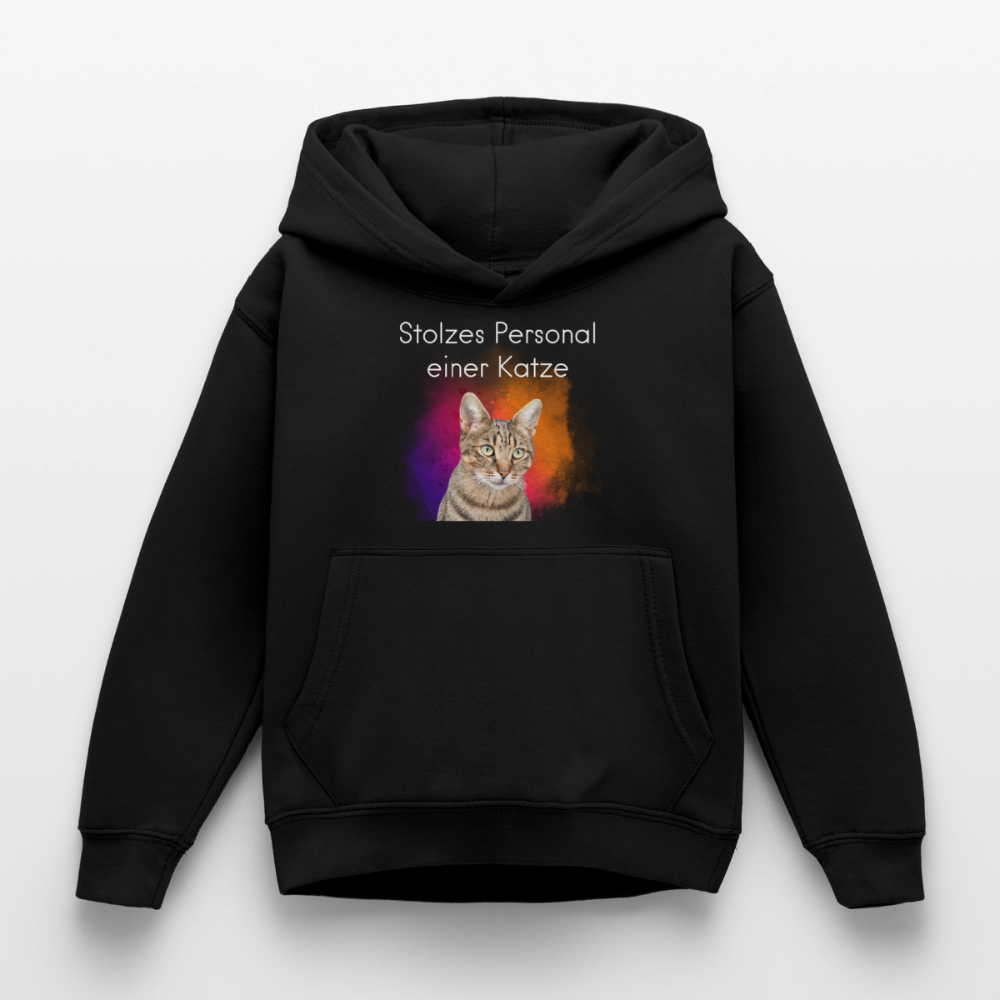 Pedro's Hoodie Stolzes Personal einer Katze White Edition - LiNBW.