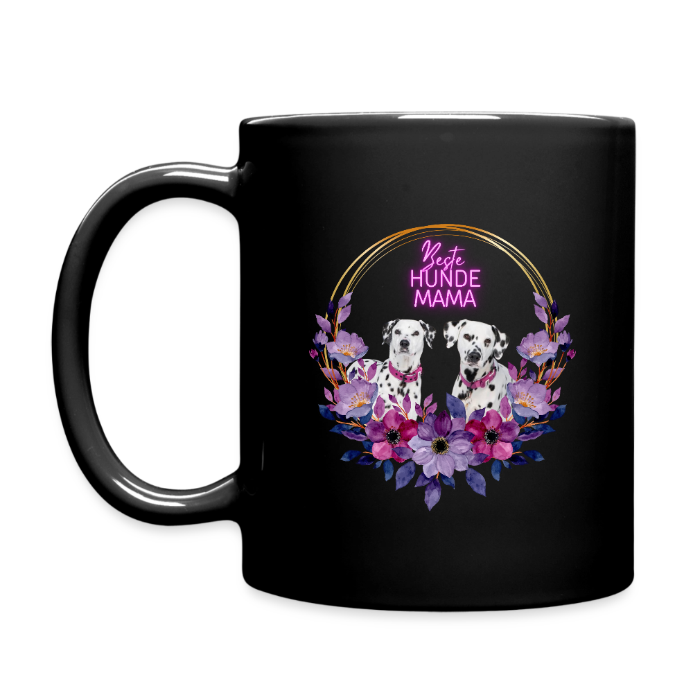 Chérie´s und Rosi´s Keramiktasse Beste Hundemama Black Edition - Schwarz