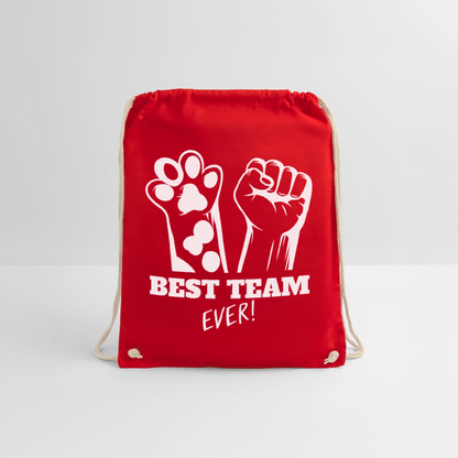 Best Team Ever Turnbeutel White Edition - LiNBW.
