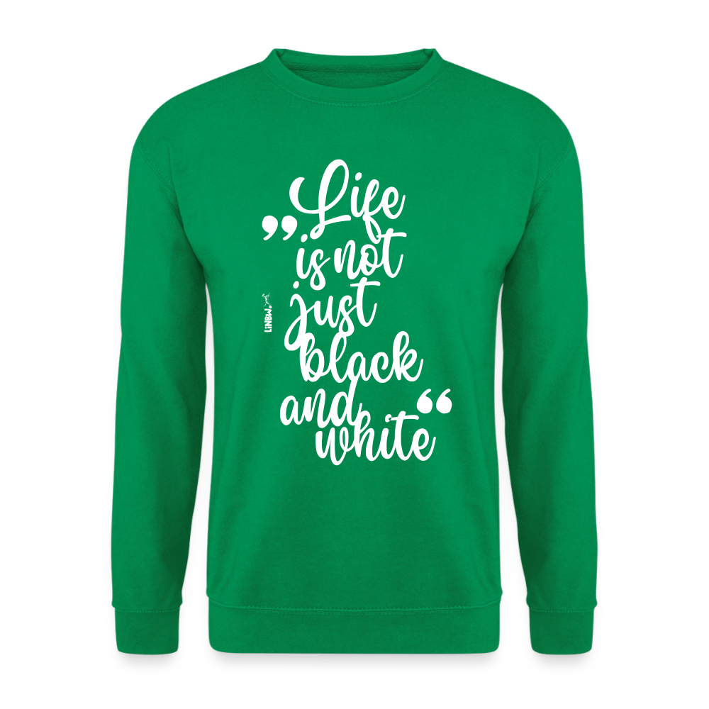 Life is not just black and white Classic Pullover White Edition - LiNBW.