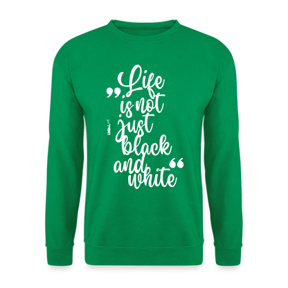 Life is not just black and white Classic Pullover White Edition - LiNBW.