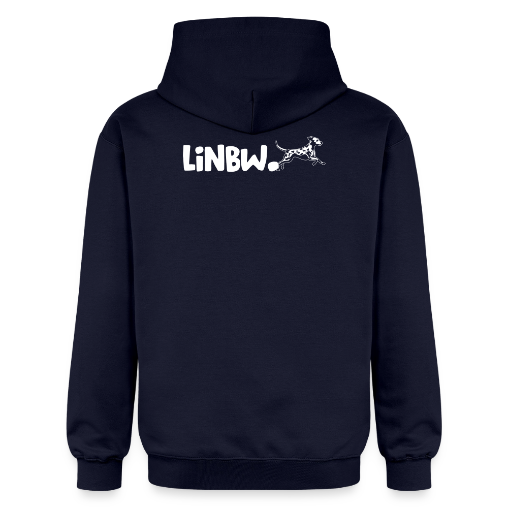 Life is not just black and white Hoodie White Edition - Navy
