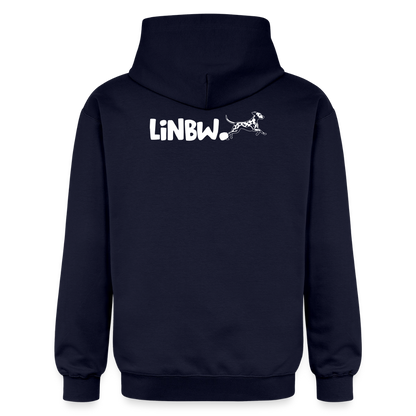 Life is not just black and white Hoodie White Edition - Navy