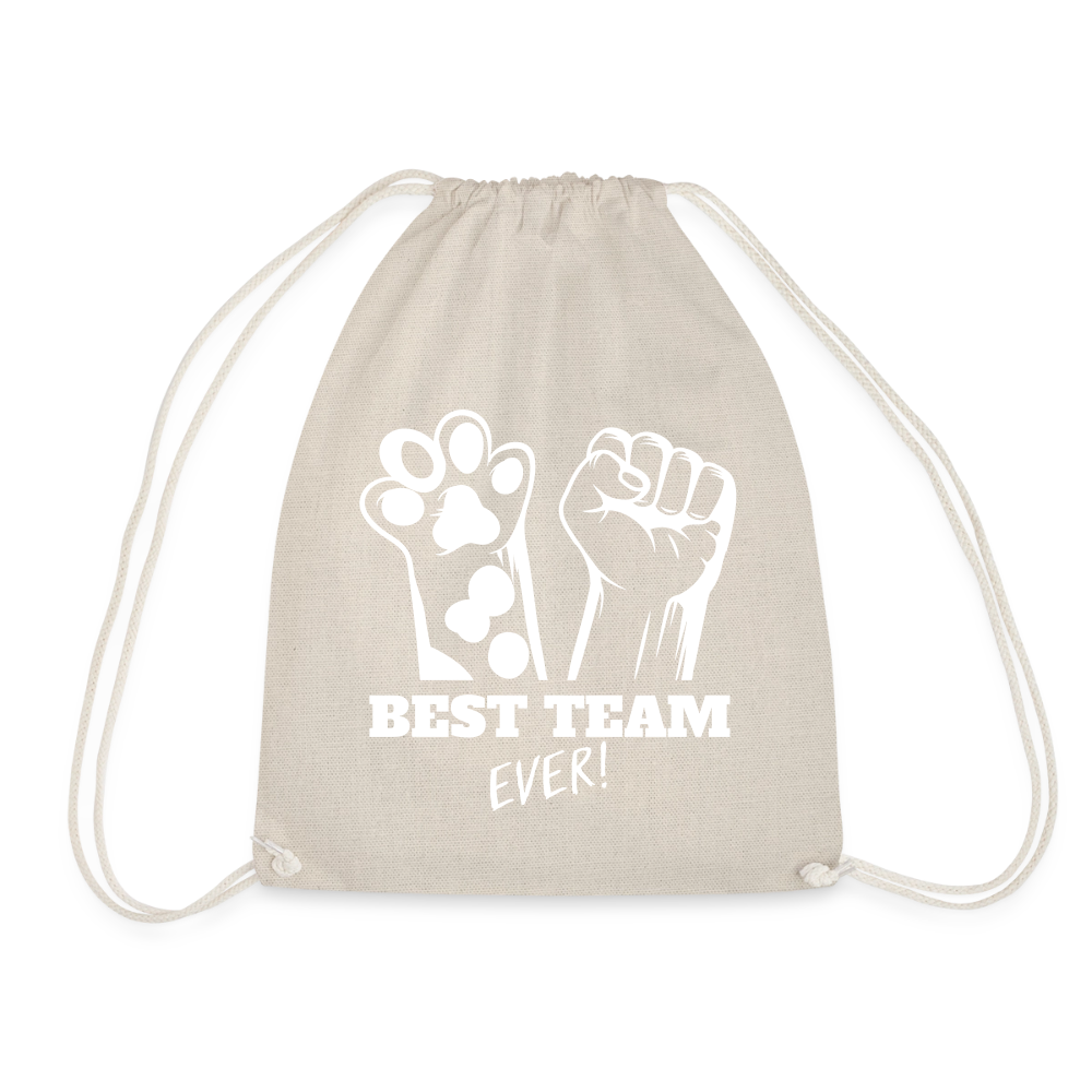 Best Team Ever Turnbeutel White Edition - LiNBW.