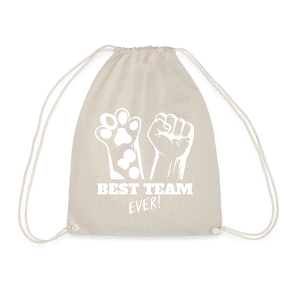 Best Team Ever Turnbeutel White Edition - LiNBW.