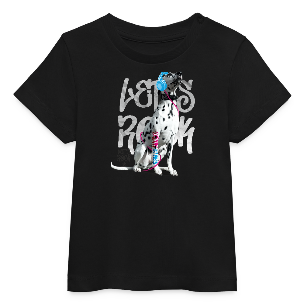 Boa's T-Shirt Let's Rock - Schwarz