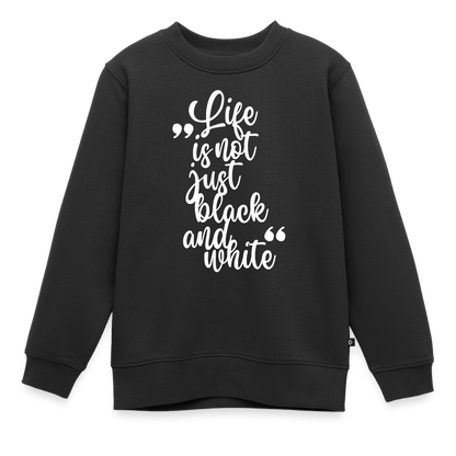 Life is not just black and white Pullover White Edition - LiNBW.