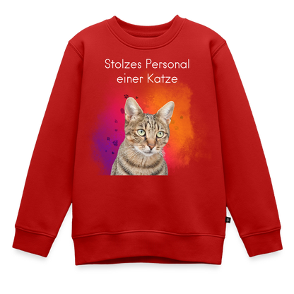 Pedro's Pullover Stolzes Personal einer Katze White Edition - LiNBW.