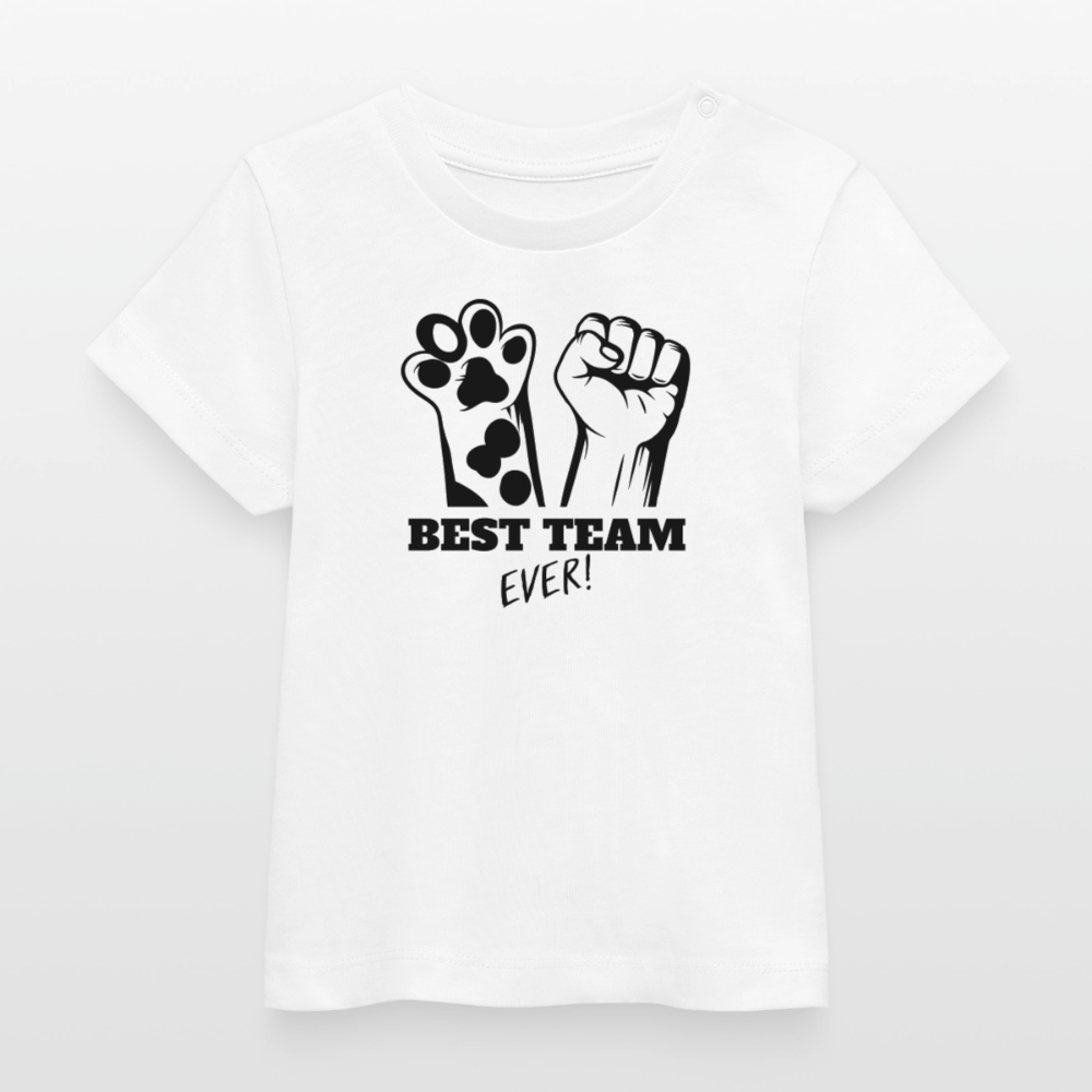 Best Team Ever T-Shirt Black Edition - Weiß