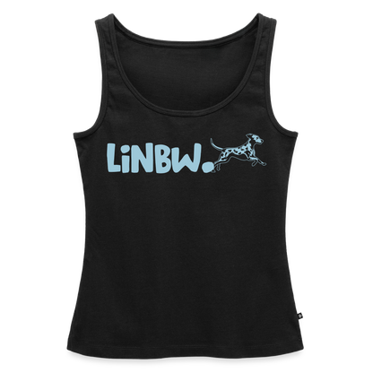LiNBW. Tank Top Premium Blue Edition Life is not just black and white - Schwarz