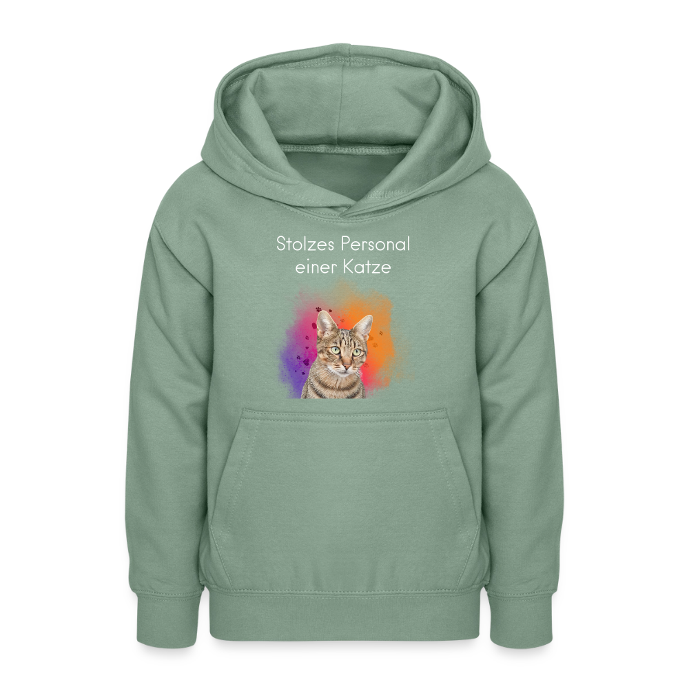 Teenager Hoodie - Graugrün