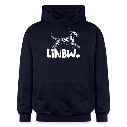 LiNBW. Hoodie White Edition - Navy