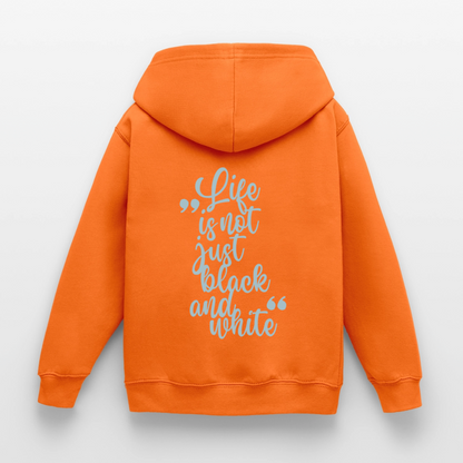 LiNBW. Crew Hoodie Life is not just black and white Edition Blue - LiNBW.
