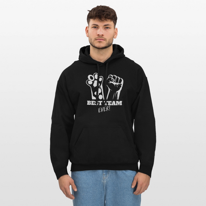 Best Team Ever Hoodie White Edition - Schwarz