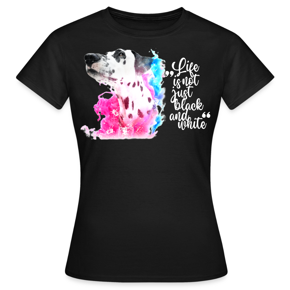 Boa's T-Shirt Splash White Edition Life is not just black and white - Schwarz
