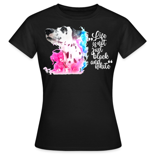 Boa's T-Shirt Splash White Edition Life is not just black and white - Schwarz