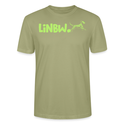 LiNBW. Unisex T-Shirt Premium Crew Green Edition Life is not just black and white - LiNBW.